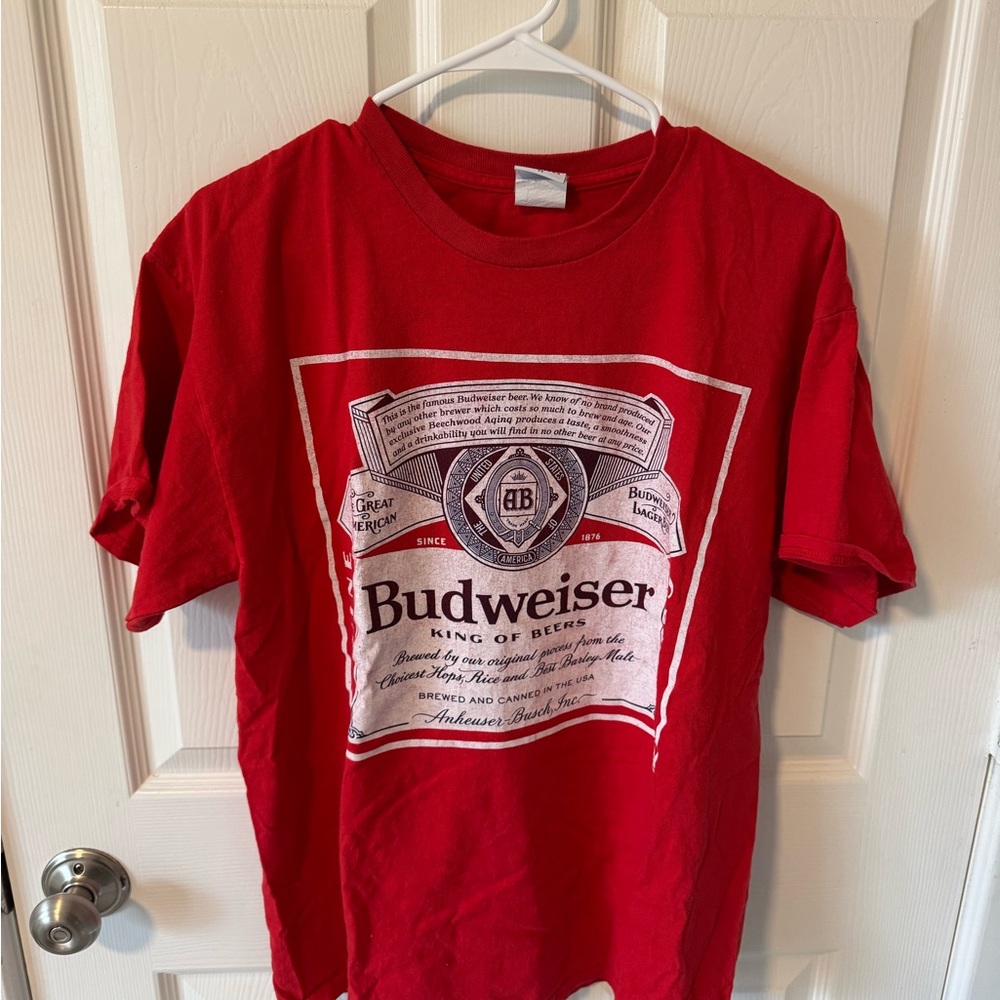 Budweiser Red Logo Tee